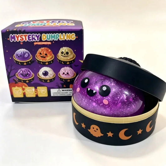 Adorable Halloween Ghost Maruko Squishy Toys - Mini Stress Relievers for Party Treats and Gifts