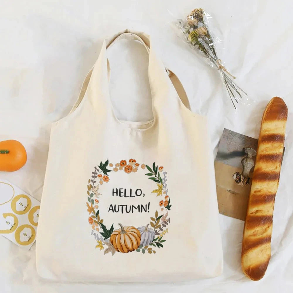 Fall Festival Canvas Tote Bag