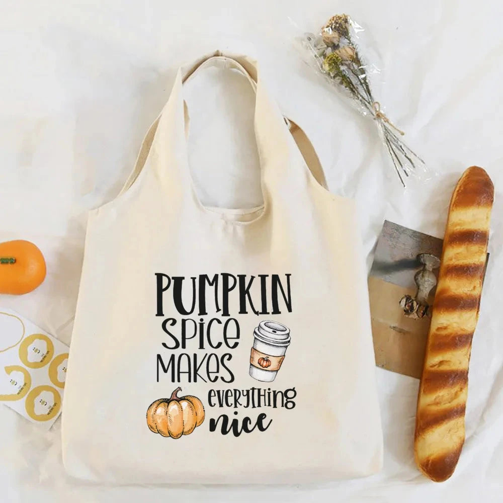 Fall Festival Canvas Tote Bag