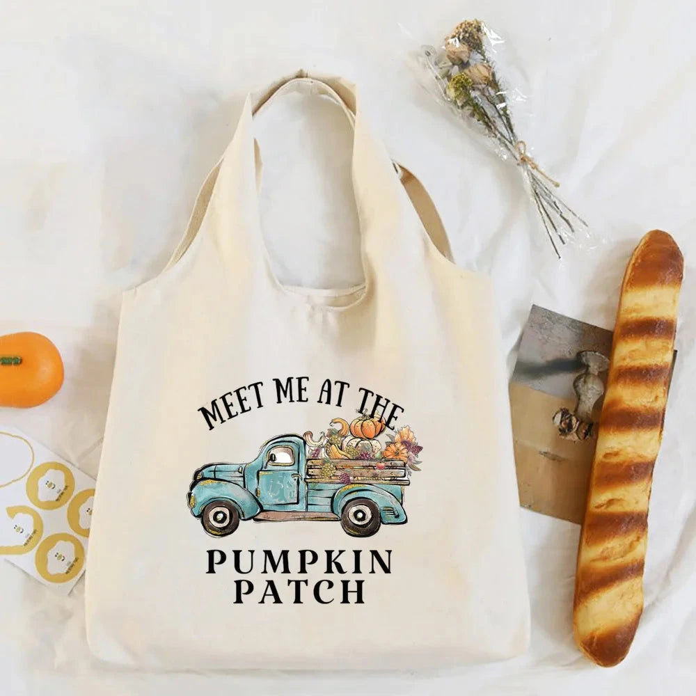 Fall Festival Canvas Tote Bag
