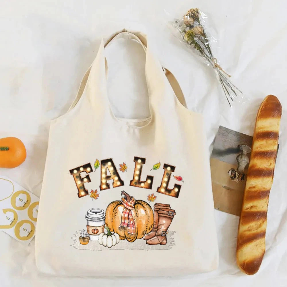 Fall Festival Canvas Tote Bag