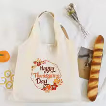 Fall Festival Canvas Tote Bag